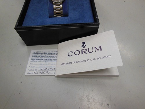 CORUM ROMULUS Romvlvs DAMEN UHR QUARZ 26MM 165.403.20 V400 - Bild 4 von 6