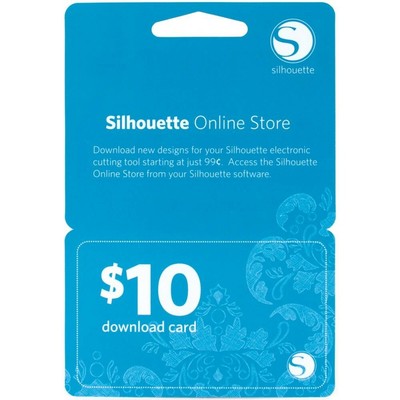 New Silhouette America $10 Download Card