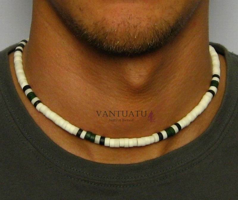 Men's Beaded Necklace - Sand Dunes – Bountiful Beloit + Authentic Arts