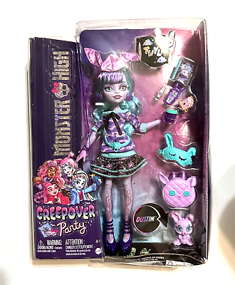 Boneca Monster High com Acessórios - Twyla - Creepover Party