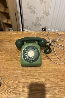 GPO 1960s 706/l Field Trial Telephone in Green