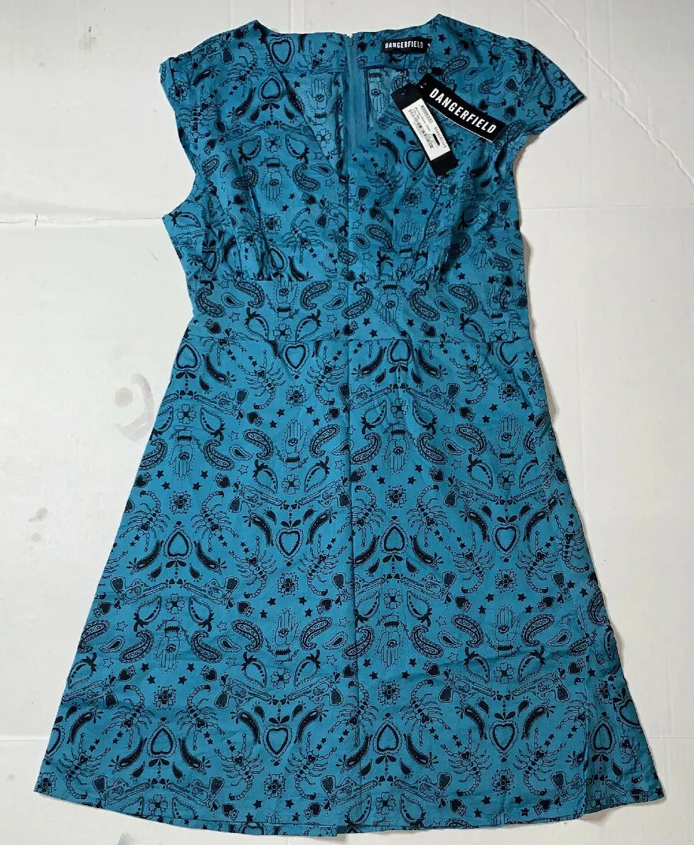 dangerfield denim dress Alyssa Embroidered Denim Dress Dangerfield NZ