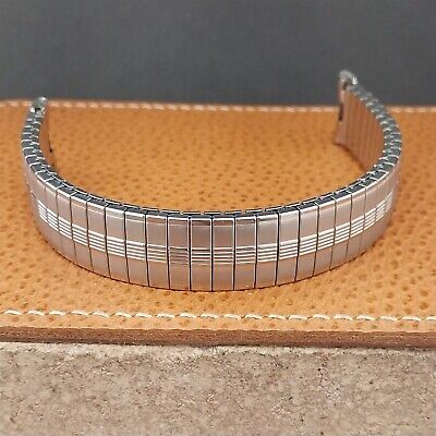 Vintage 1970 Speidel Thunderbird 19mm 18mm 17mm Stainless Vintage 1970 Speidel Thunderbird 19mm 18mm 17mm Stainless