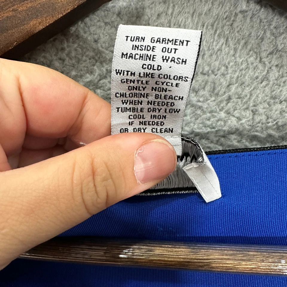 Платье Carmen Marc Valvo S черное сетчатое оверлейное синее облегающее оболочка коктейльная вечеринка - Изображение 3 из 4