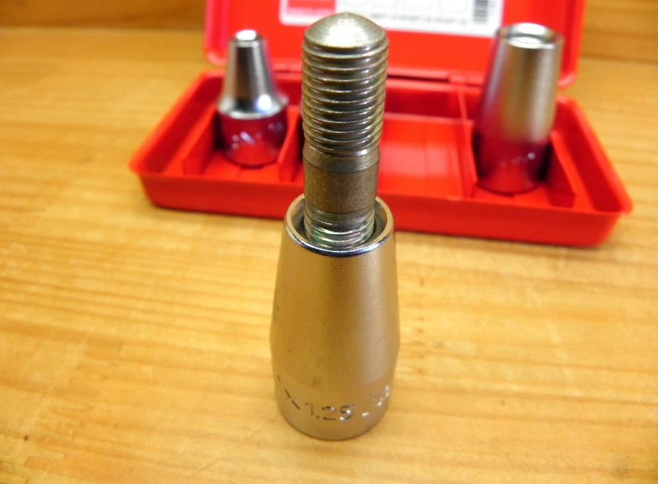 Koken 4203MF 1/2" (12.7mm) Stud Bolt Setter Socket Set of 4 Pcs Metal Case Japan - Image 4 of 4