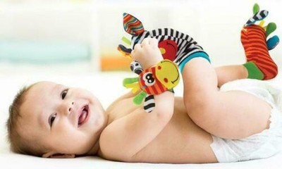 Cute Animal Infant Baby Kids Hand Wrist Bells Foot Sock Rattles Soft Toys NEW S Cute Animal Infant Baby Kids Hand Wrist Bells Foot Sock Rattles Soft Toys NEW S