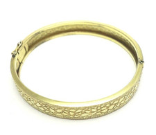 verzierter KOLLMAR & JOURDAN Armreif Vintage Armschmuck Americ Gold Double