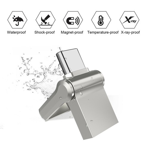 Metal Mini USB Stick 3.0 Type C 2 In 1 Flash Drive Photo Stick Thumb Pen Drive - Picture 5 of 14