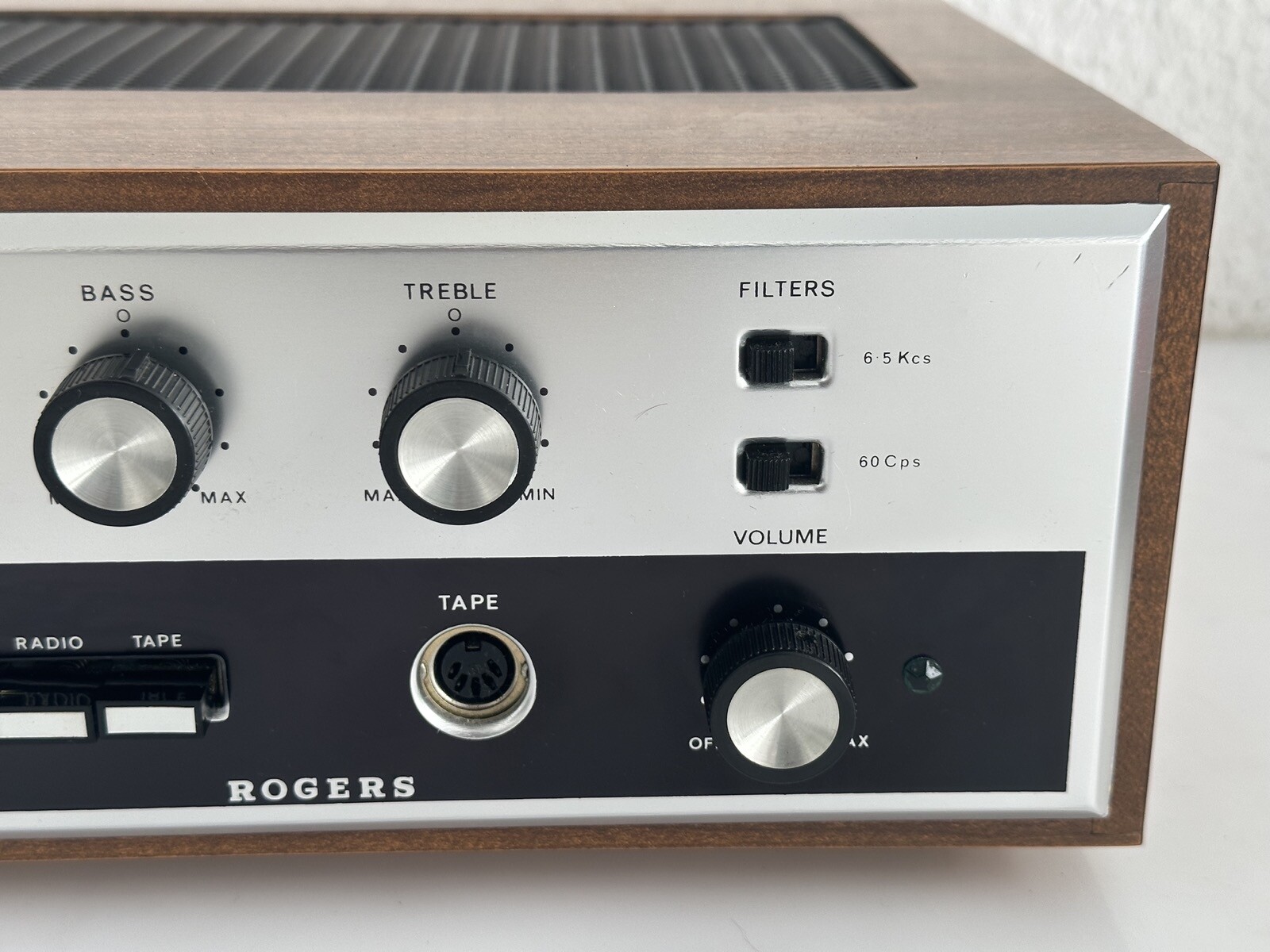 Rogers Cadet III Stereo Pipes Amplifier/Tube Amplifier (Not Tested) 2