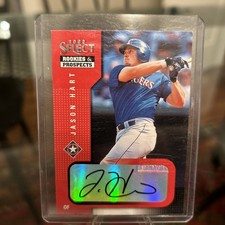 2002 Select Rookies & Prospects - Autographs Jason Hart #40 (AU)