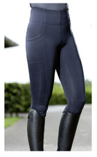 HKM Cavalli Puri Della Sera Vollbesatz Reitleggings Gr. 44 / 46 dunkelblau