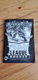 Mutant League Hockey Sega Genesis Video Game Complete w Box Manual EA Poster CIB