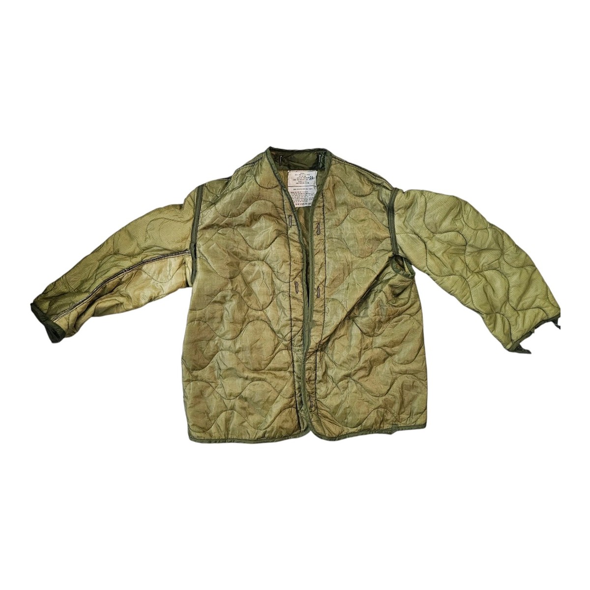 80s U.S.ARMY M65 迷彩 M-Short Jacket Field Liner M65 Weather Cold M-65 USGI LINER US - FIELD