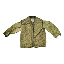 Vintage USGI M65 Cold Weather Field Jacket Liner Smokers Jacket Medium
