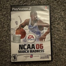 NCAA March Madness 06 PS2 Complete CIB Tested Working Clean Disc