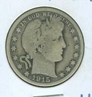 1915-P BARBER HALF DOLLAR--CIRCULATED