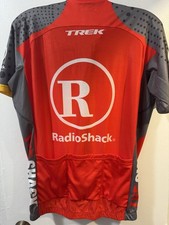 Radioshack Trek Livestrong Bontrager Uci Team Mens Red Cycling Jersey Size L