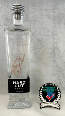 Dolph Lundgren Signed Empty Bottle Vodka Ivan Drago Rocky Beckett BAS COA