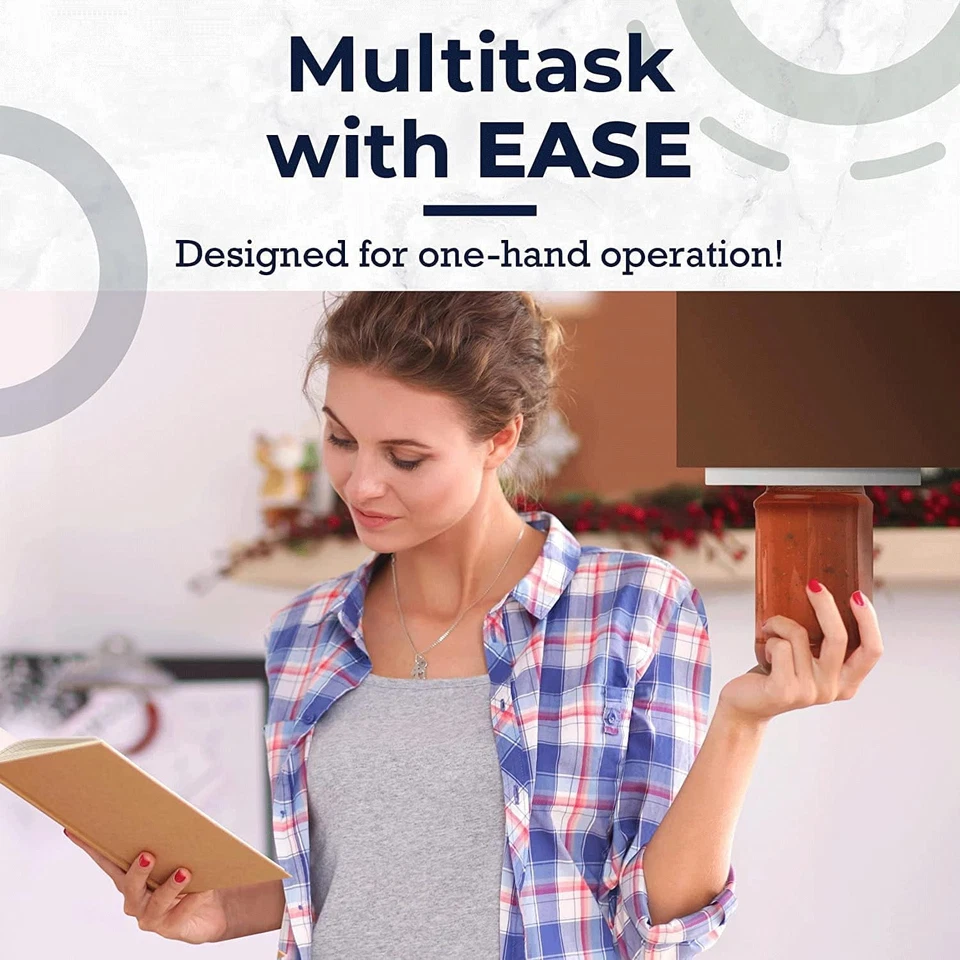 Unterschrank Easy Grip Einhand Glas Flaschenöffner entfernt enges Glas Senioren - Bild 4 von 4