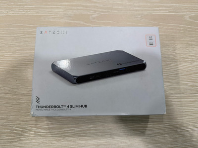 Satechi Thunderbolt 4 Slim Hub USB C 60W Charging, Single 8K Display