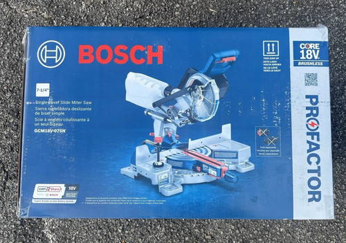 Bosch Profactor 7-1/4-in 18-volt Sliding Compound Cordless Miter Saw