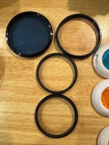 Lot filtres objectifs Petri 200 mm 35 mm Zenza Bronica Canon Speedlite Manfrotto - Photo 14/21