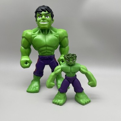 Play-Doh Marvel Hulk Smash & Squish Actionfigur plus Playskool Mega Mighty B5