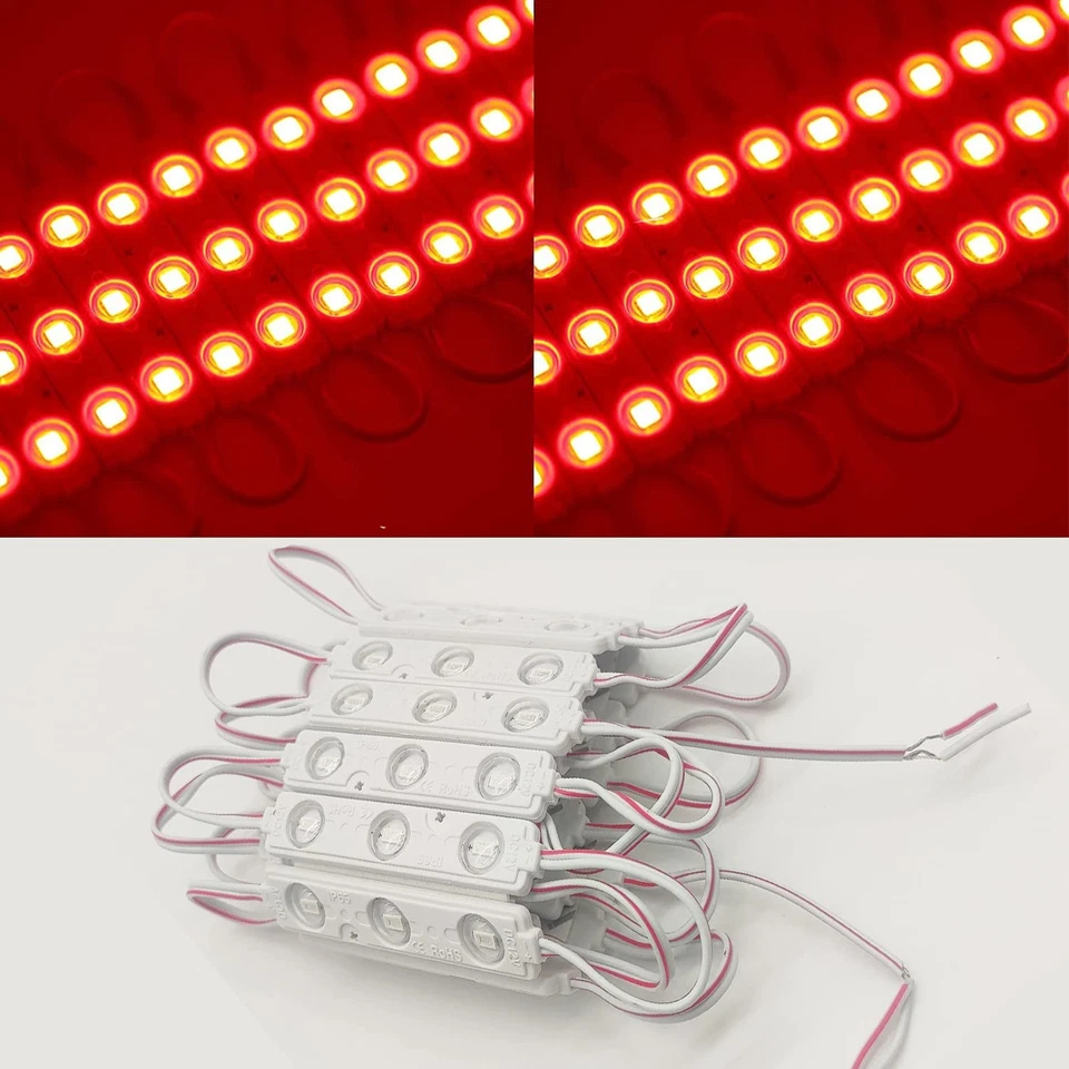 LED Module, 100pcs 49.8 Ft 5730 SMD 150LM Per LED Module IP65 Waterproof Deco... - Image 2 of 4