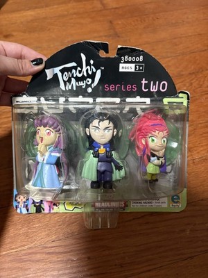 Vintage Tenchi Muyo Series 2 Figures 2001 Pioneer Equity Anime Collectible Set 3