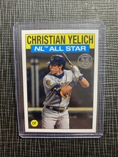 2021 Topps - 1986 Topps All-Star Christian Yelich #86AS27 Milwaukee Brewers