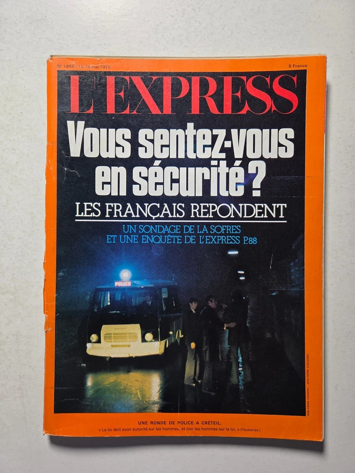 Lot N°49 de 12 anciens magazines revues L'EXPRESS de 1975 - Photo 4/4