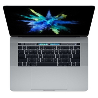 MacBook Pro Touch Bar 15,4'' i7 2,8 GHz 16 GB 256 GB SSD 2017 Grau QWERTZ Deutsch