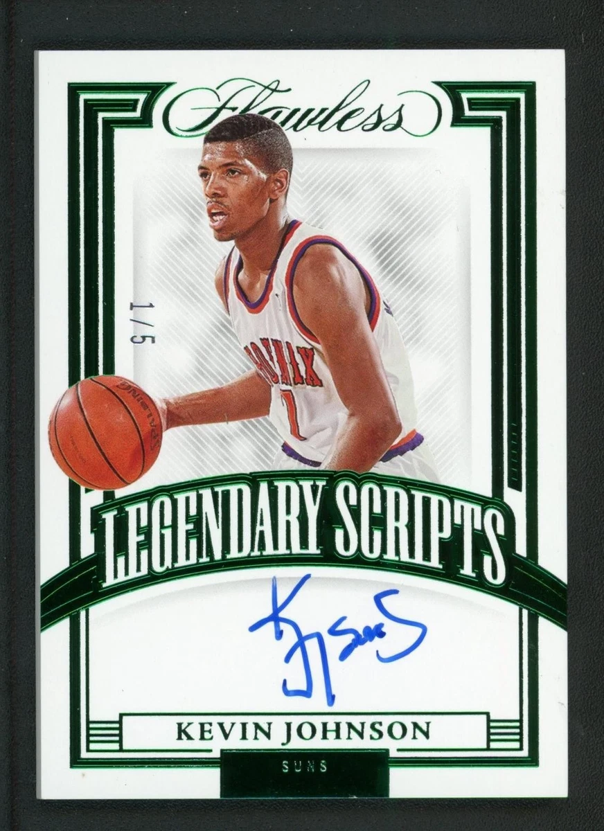 Kevin Johnson Basketball Autographed Sports Trading Cards 