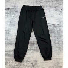 Nike Womens Sportswear Essential Joggers Black Cotton Fleece Pants Small BV4095