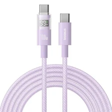 Baseus Display 100W Type-C to Type-C Fast Charging Cable, Length: 2m (