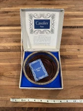 Cavalier Plate Pierced Gallery Syphon Coaster “Sheffield Plate”