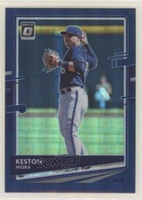2020 Panini Donruss Optic FOTL Blue Pandora Prizm /99 Keston Hiura #179 fm0