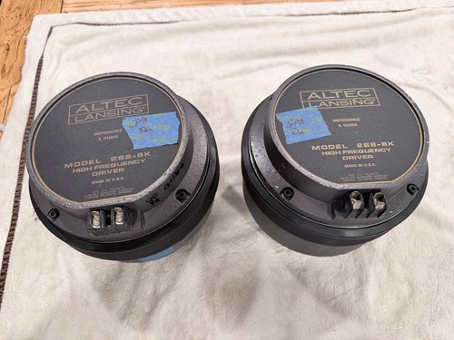 Vintage Altec Lansing 288-8K compression drivers