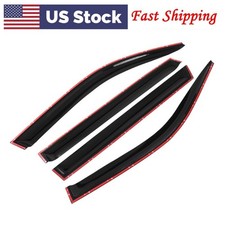 For 2003-2008 Honda Pilot Window Visor Vent Shade Sun Rain Guards Wind Deflector