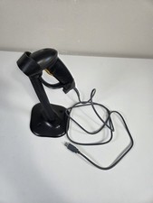 Wired Laser Barcode Scanner with Base, Cord and Wire Accessories