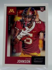 2020 SCORE TYLER JOHNSON ROOKIE FOOTBALL CARD MINNESOTA BUCCANEERS NFL 440. rookie card picture