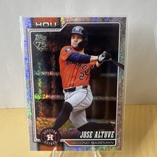 Jose Altuve 2026 Topps #278 Sand Glitter