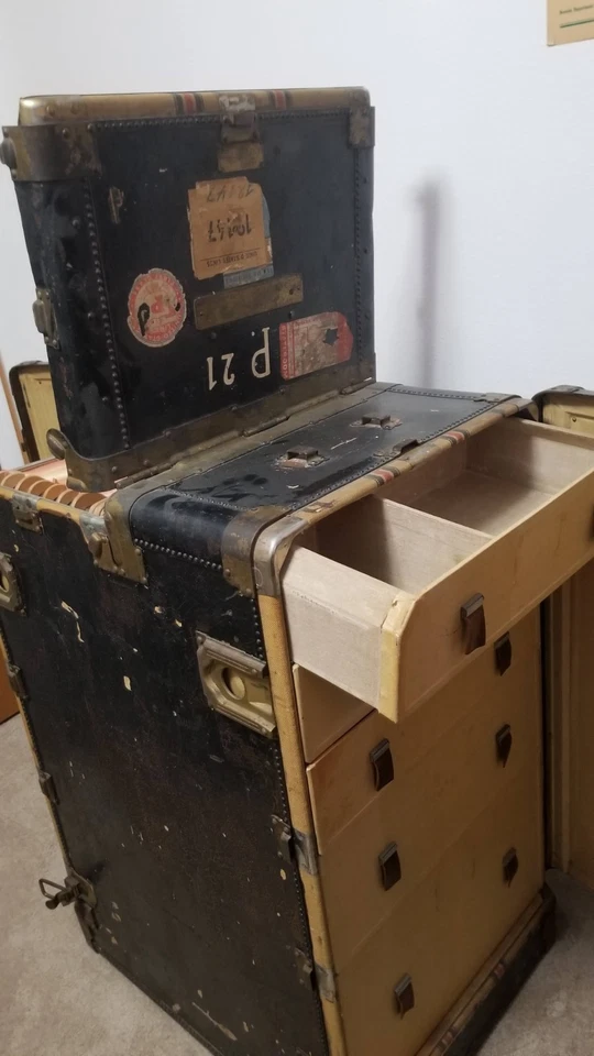 Редкий стример проигрыватель сундук от Hartmann сделано для Bulloks! - Изображение 2 из 4