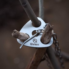 Camping Tripod Board - Turn Branches into Campfire Tripod, Stainless Steel Ca...