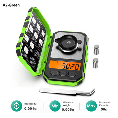 Brifit Electronic Digital Scale 0.001G/50Gmini Scale Precision Professional Pock