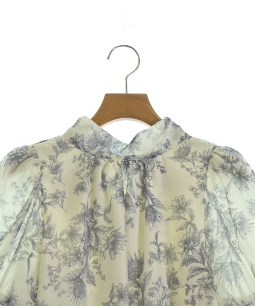 SNIDEL Blouses WhitexBlue gray(Patterned) ONE 220… - image 4