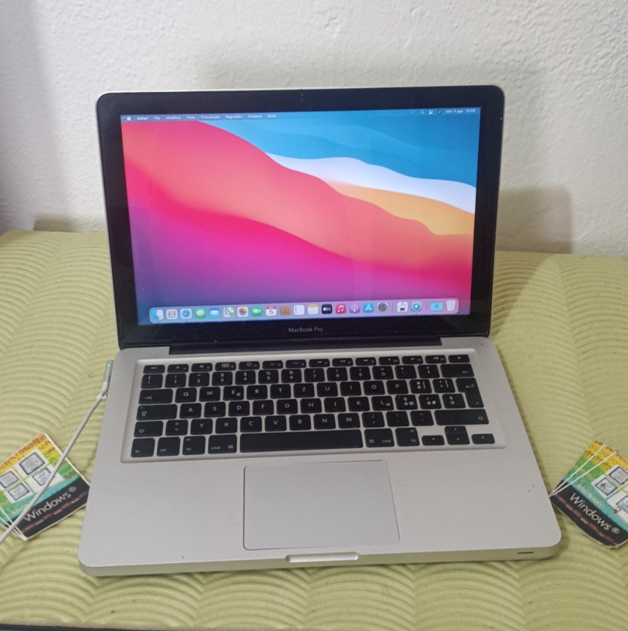 macbook PRO a1278 13" 2011 I5 8GB 256gb ssd OSX BIGSUR