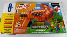 NERF Minecraft BH Crossbow Dart Blaster Toy Open Box, Incomplete Set