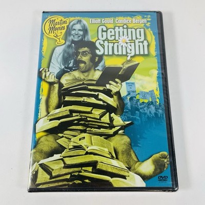 Getting Straight (DVD, 1970) Elliott Gould, Candice Bergen - BRAND NEW!!