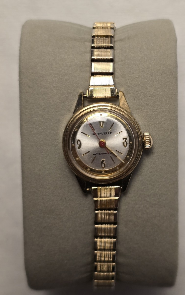 VINTAGE CARAVELLE  LADY WRIST WATCH  N6   17 Jewels P/R